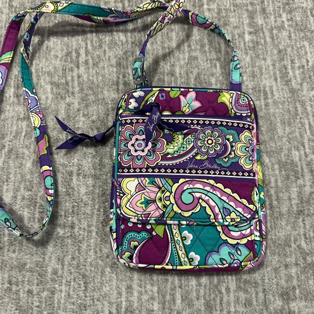 Vera Bradley Multicolor Paisley Crossbody Bag